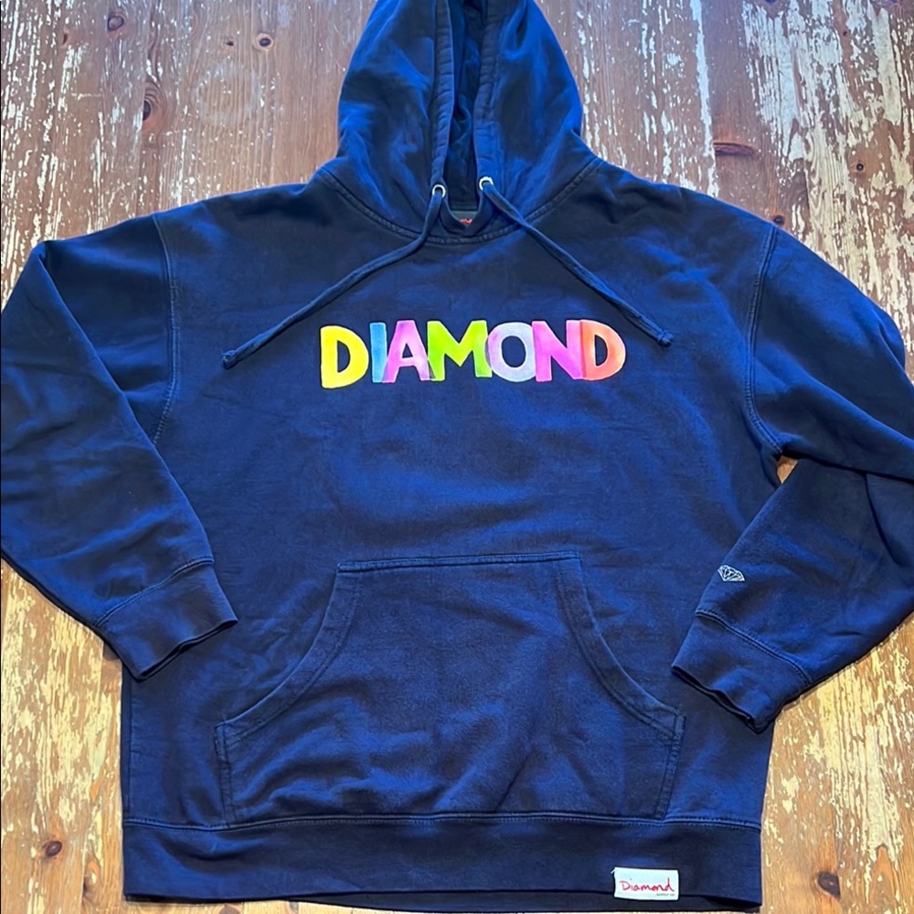 Diamond Supply Co. Multicolor Logo Hoodie